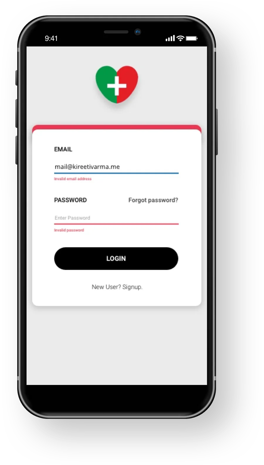 Swasth data collection PWA — screen 2