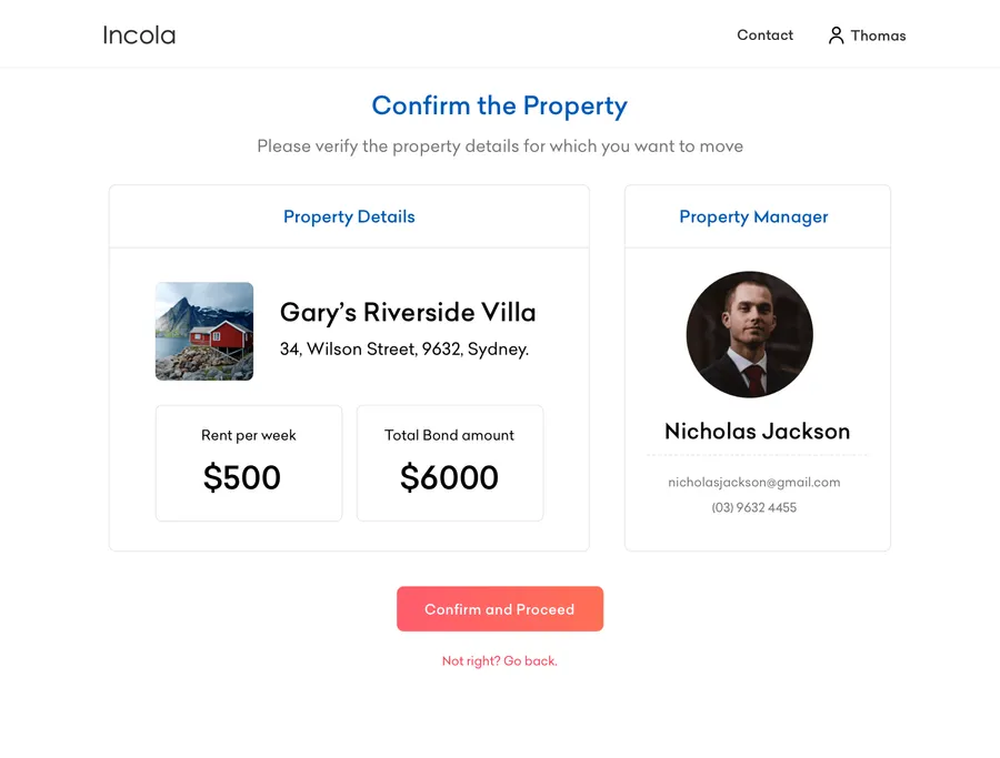 Incola app — onboarding screen 3