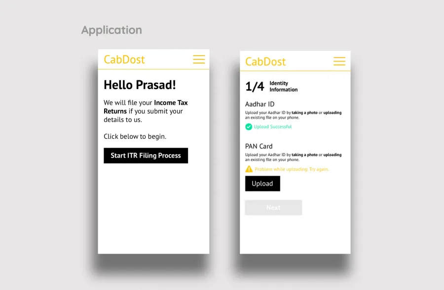 Cabdost: income tracking