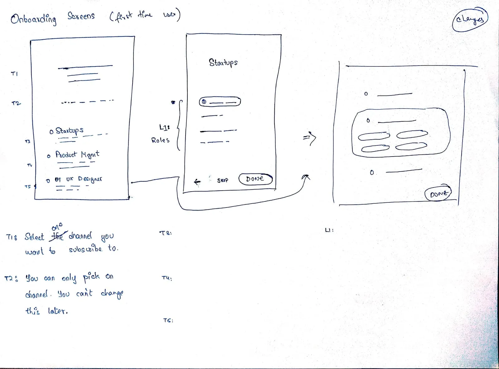 Station91 app wireframe