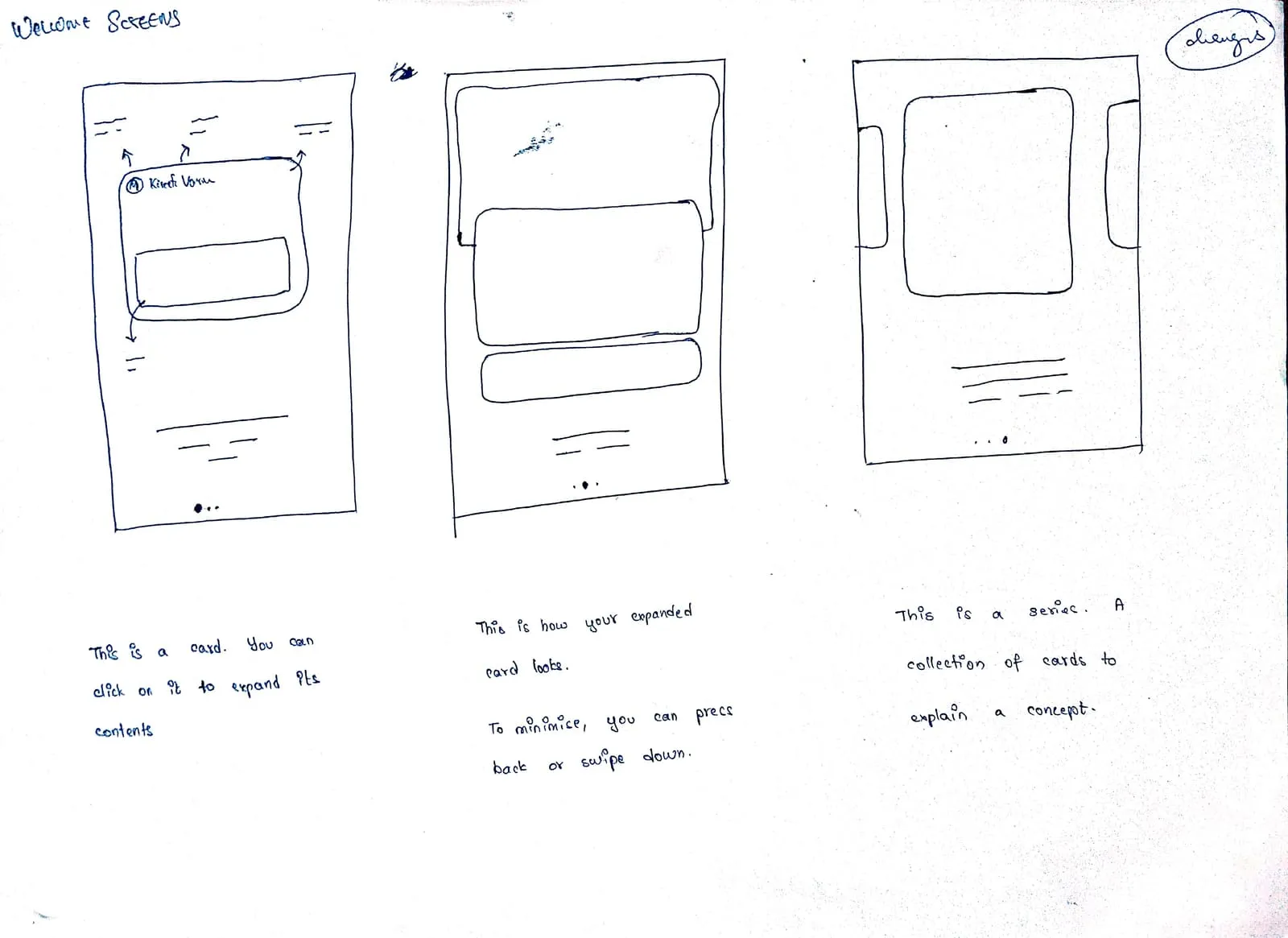 Station91 app wireframe