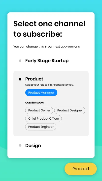 Station91 app UI