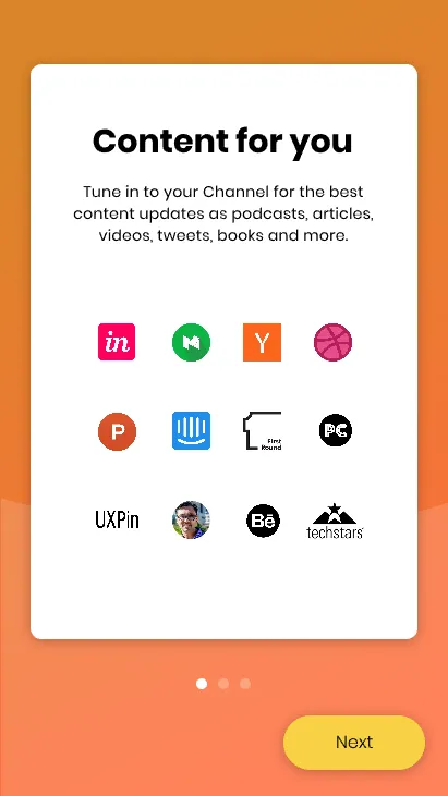 Station91 app UI