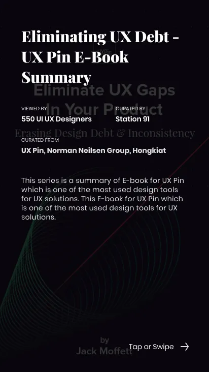 Station91 app UI