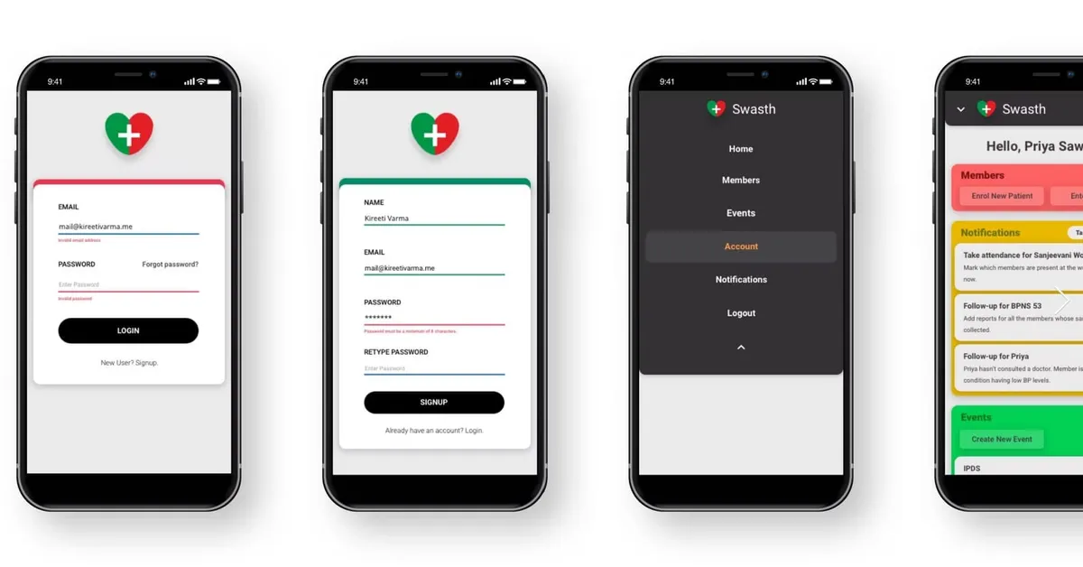 Data collection PWA for a medical NGO