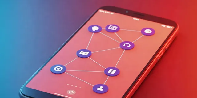 An illustration of product partnerships on mobile